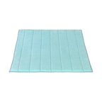 Medium-Sized, Memory Foam Bath Mat in Spa Blue